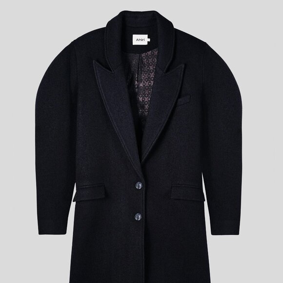 AHIRI MERINO WOOL AMALA COAT - Picture 1 of 2